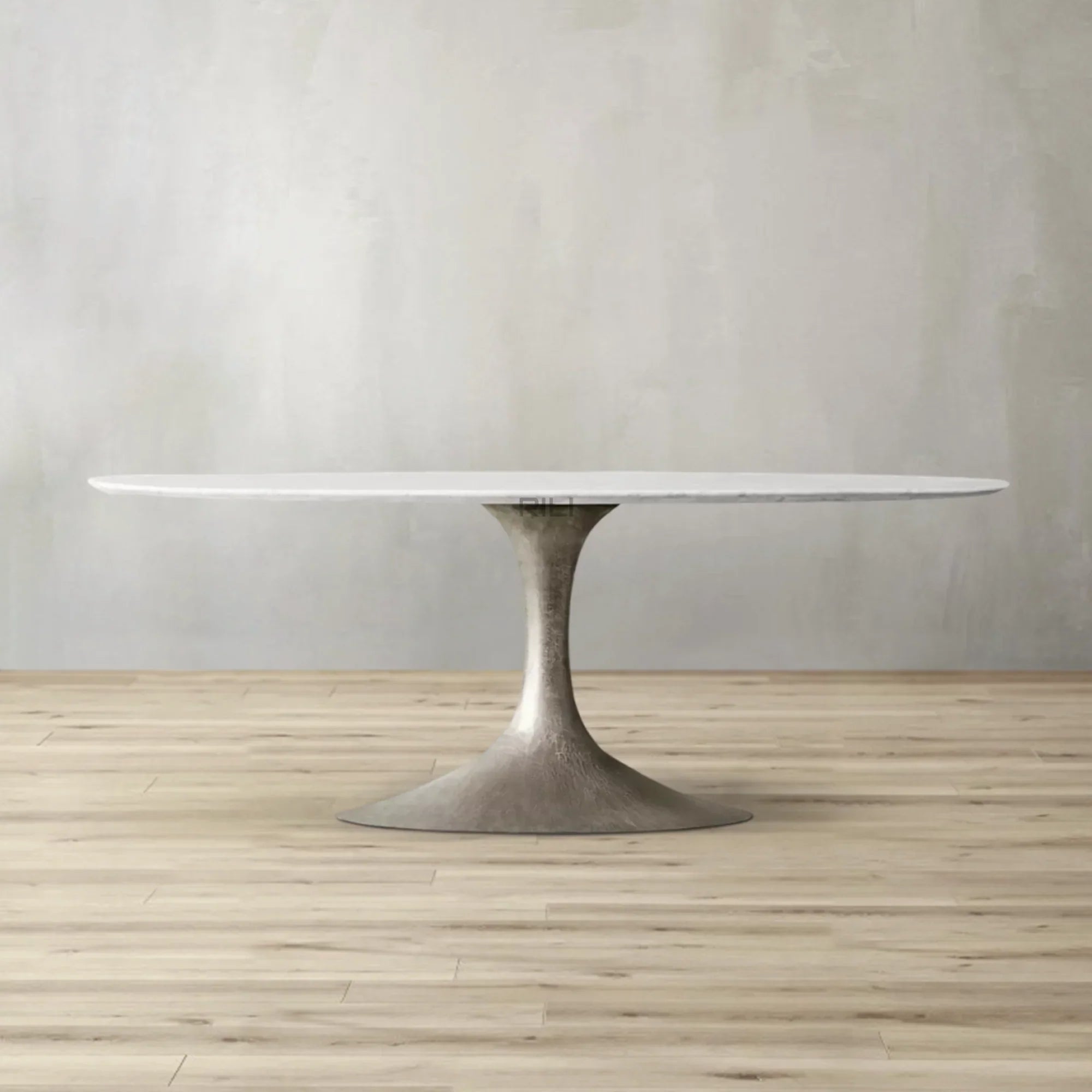 Aero Stone Oval Dining Table