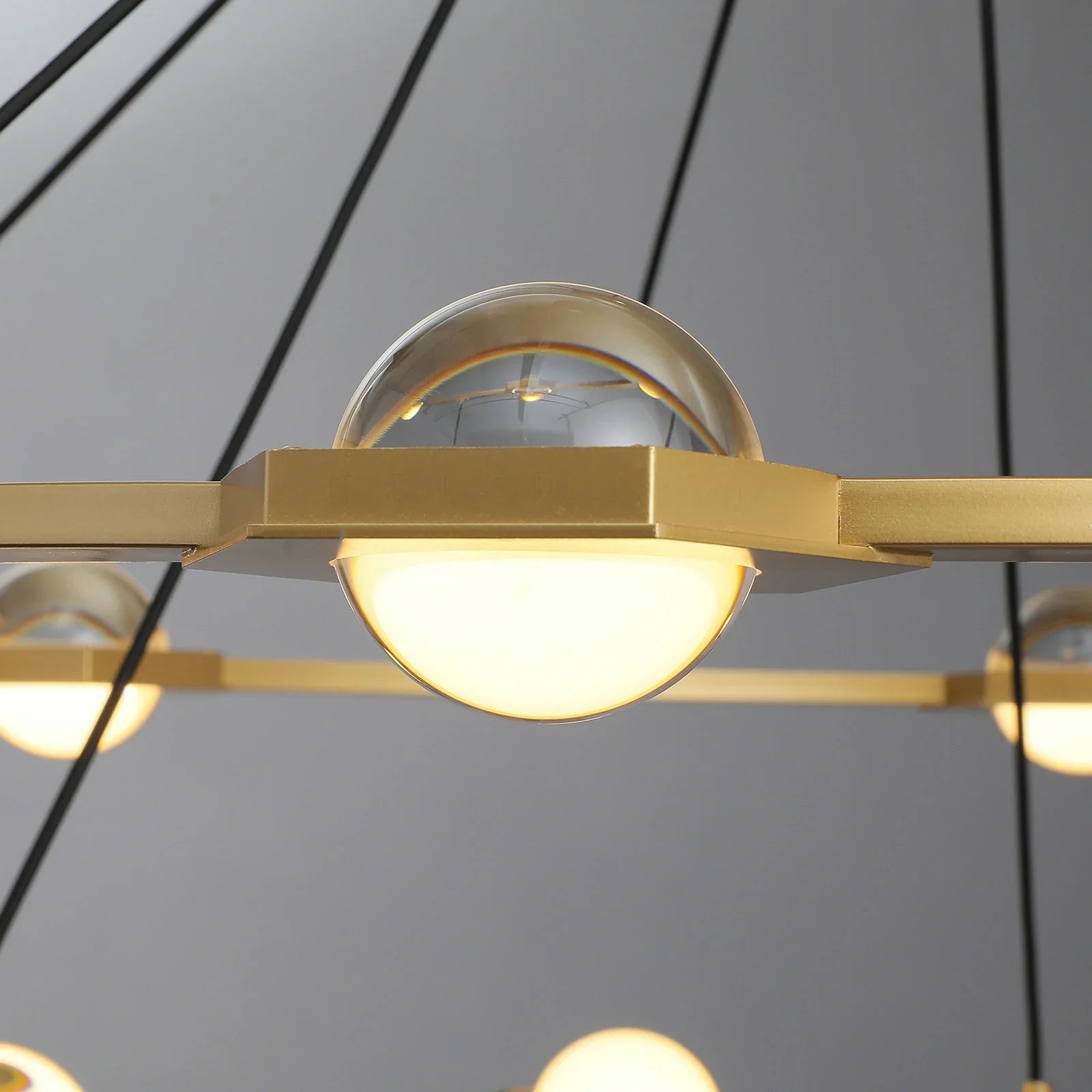 Éclatano 2-Tier Round Chandelier