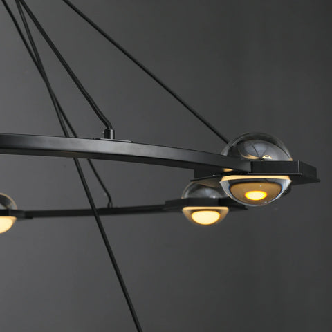 Éclatano 2-Tier Round Chandelier