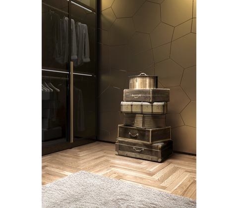 Champagne Gold Vault Safe with High-Security Storage and