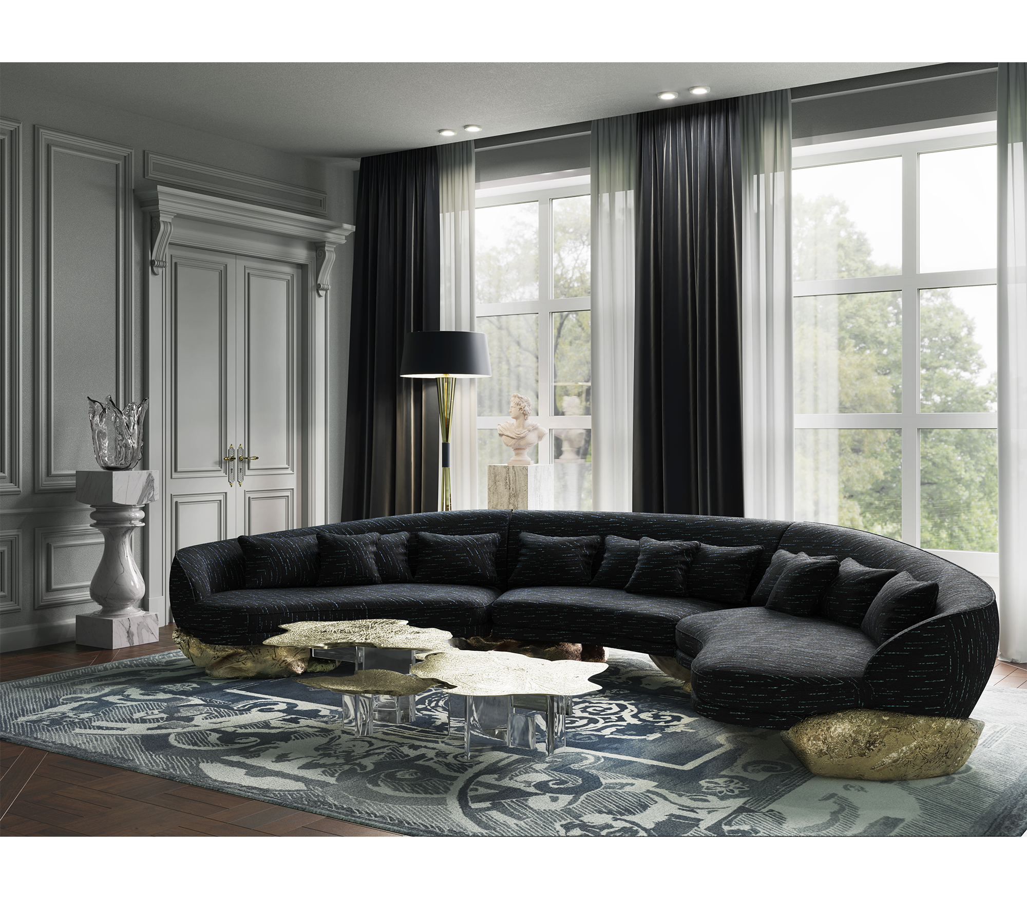 Luxury Modular Sofa