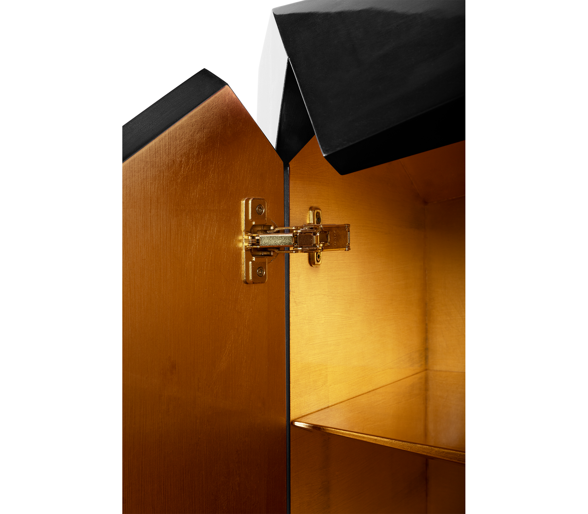 Diamond-Inspired Sideboard Cabinet
