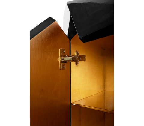 Diamond-Inspired Sideboard Cabinet