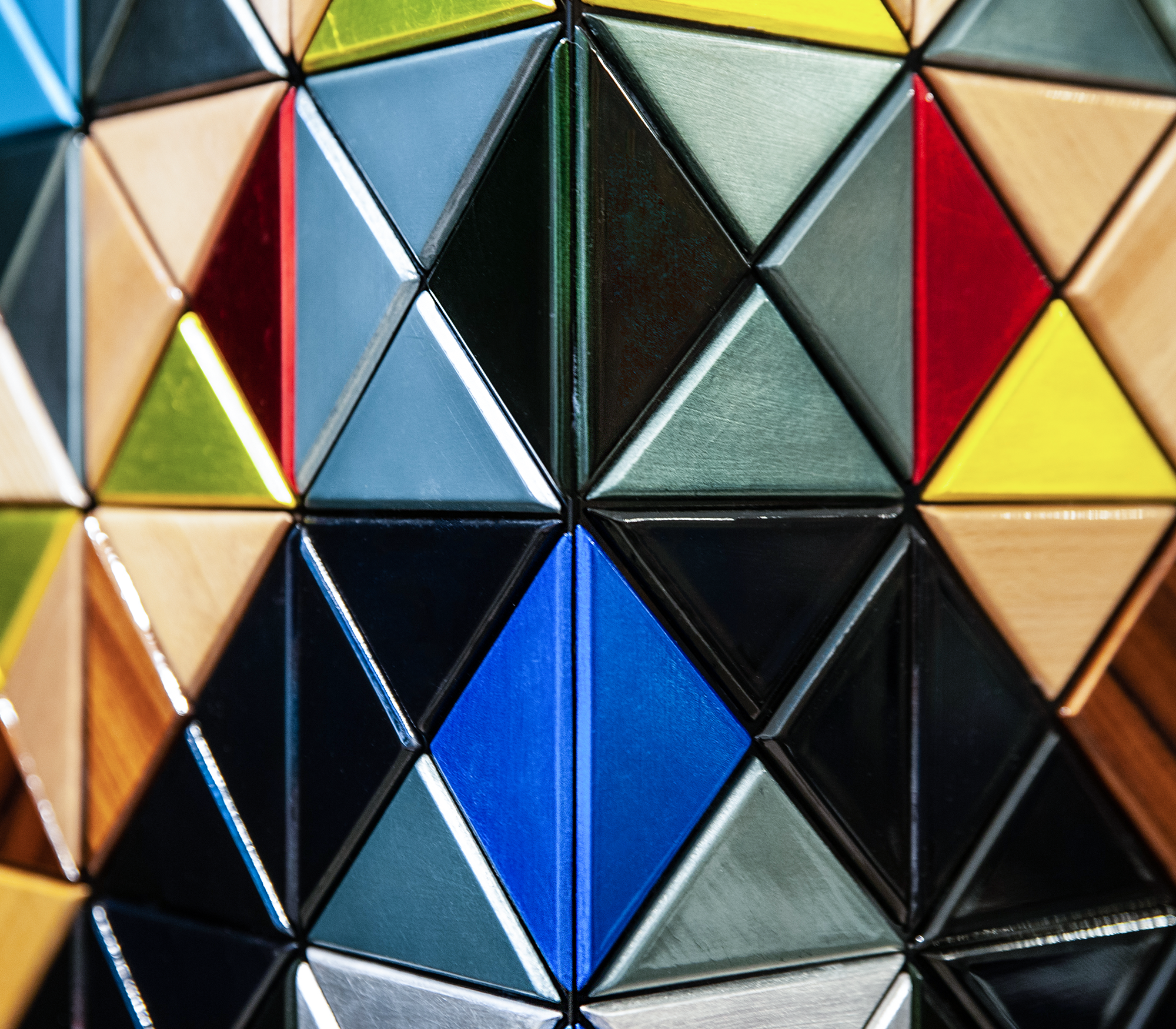 Anodized Metal Sideboard Cabinet