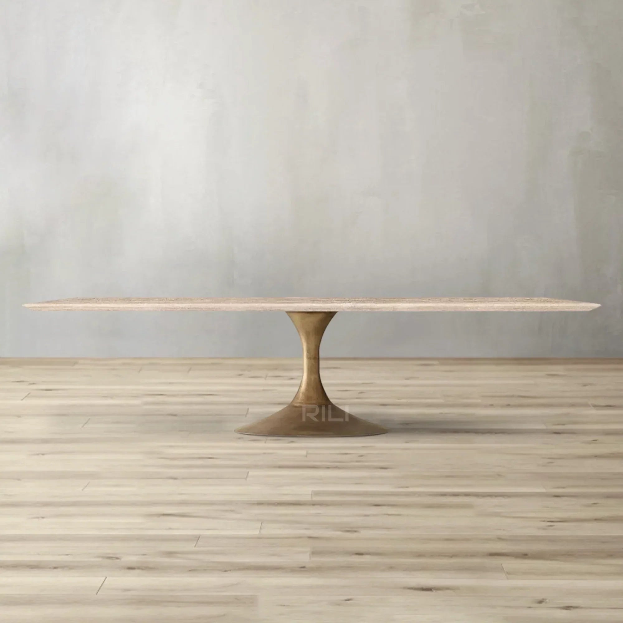 Aero Stone Rectangular Dining Table