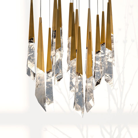 Colitude Crystal Round Chandelier
