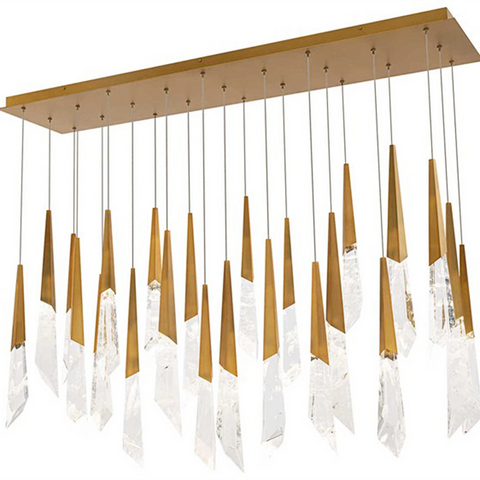 Colitude Crystal Linear Chandelier
