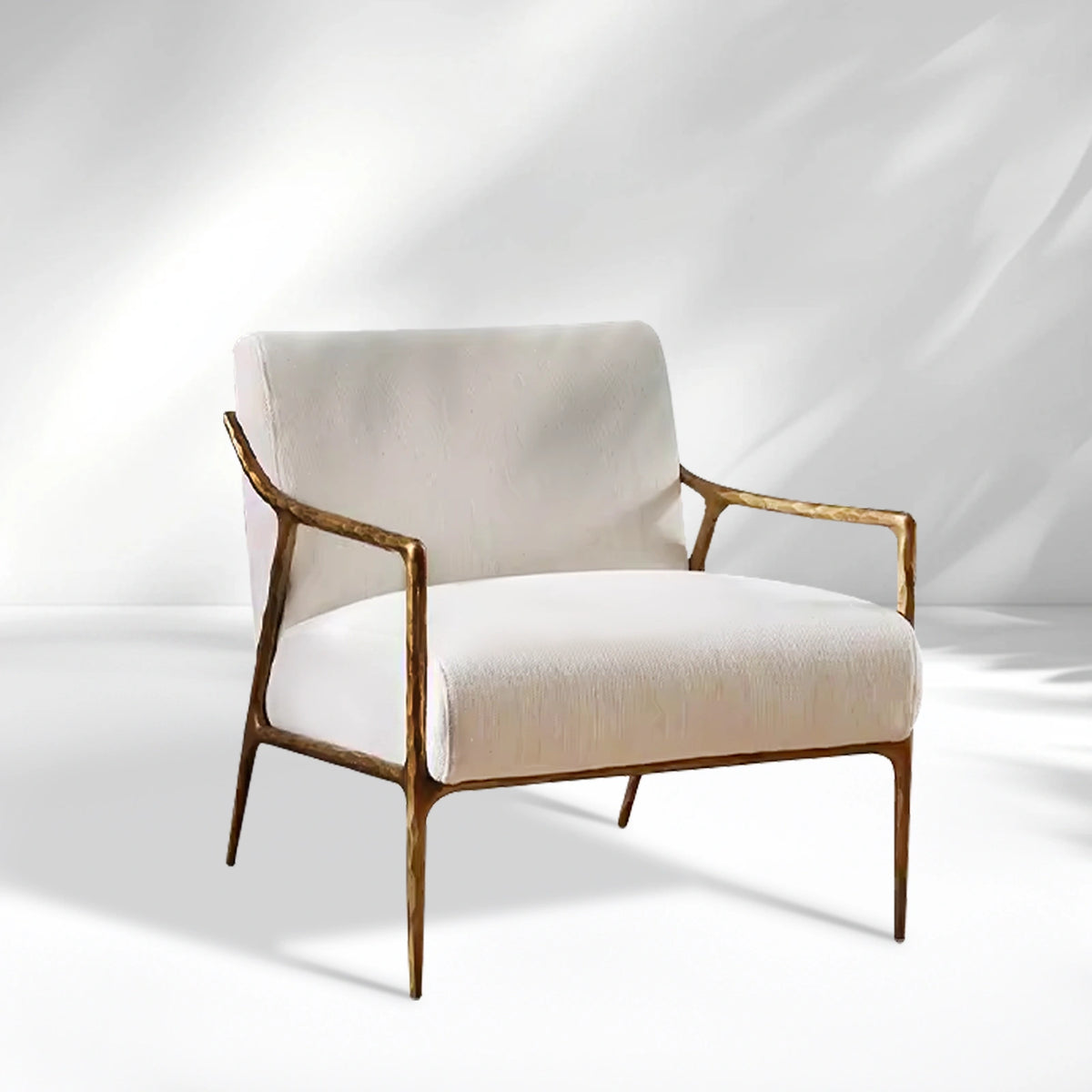 Giacometti Right-Angle Fabric Armchair