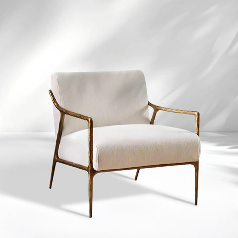 Giacometti Right-Angle Fabric Armchair