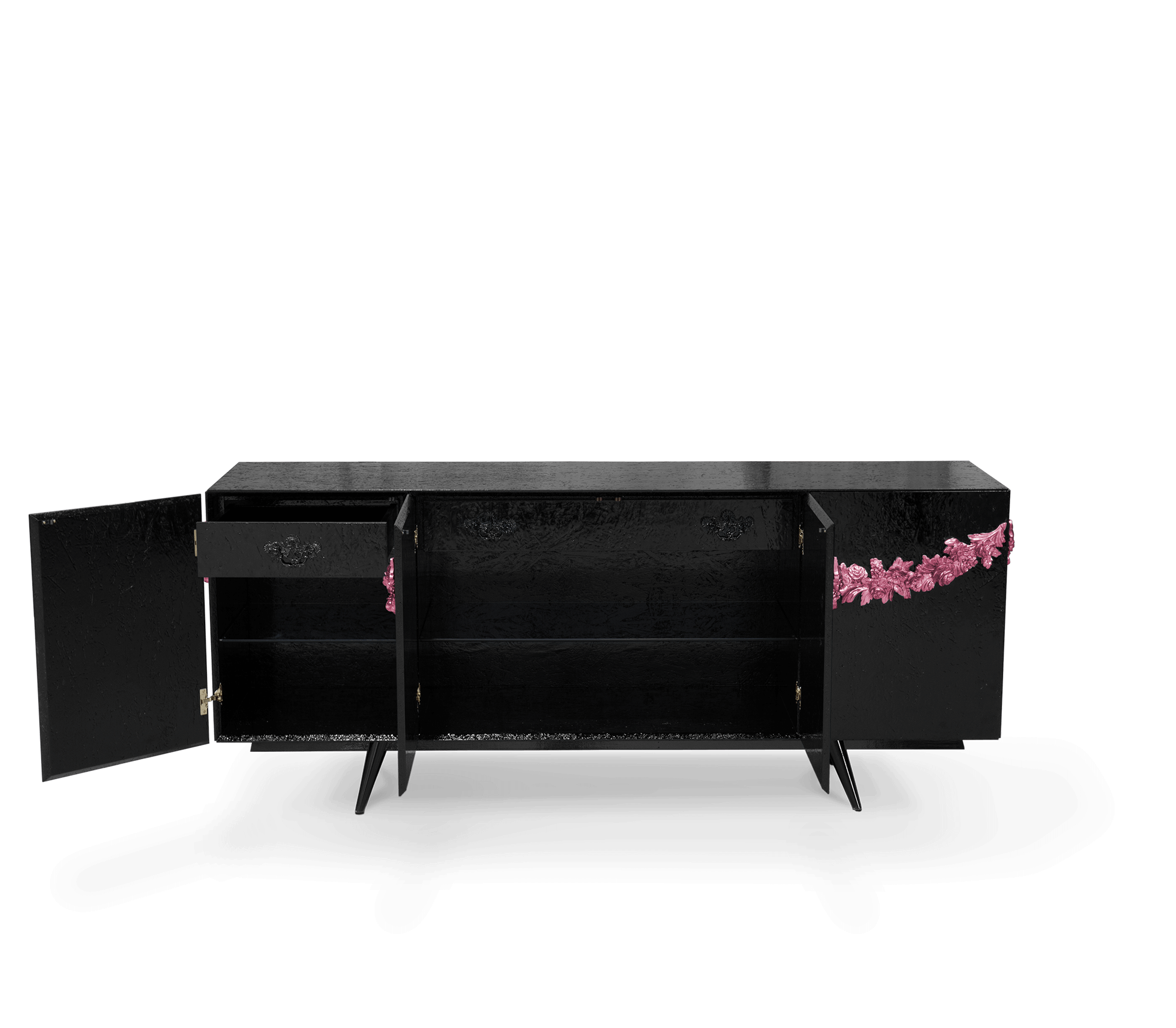 Black Sideboard Buffet Cabinet