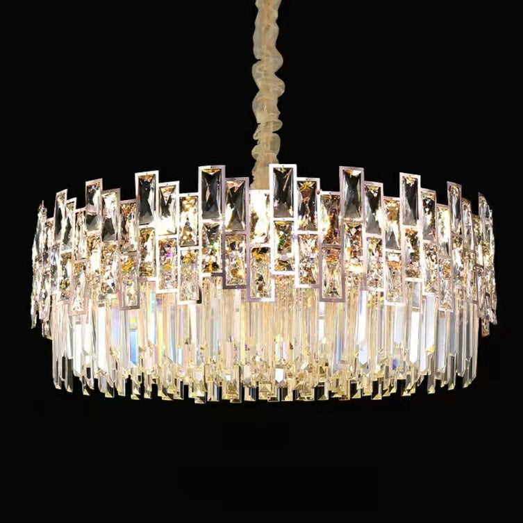 Exclusive Designer Crystal Chandelier For Modern Living Room Luxury Dining Room Ceiling Lamp