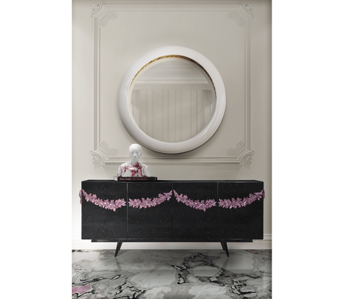 Black Sideboard Buffet Cabinet
