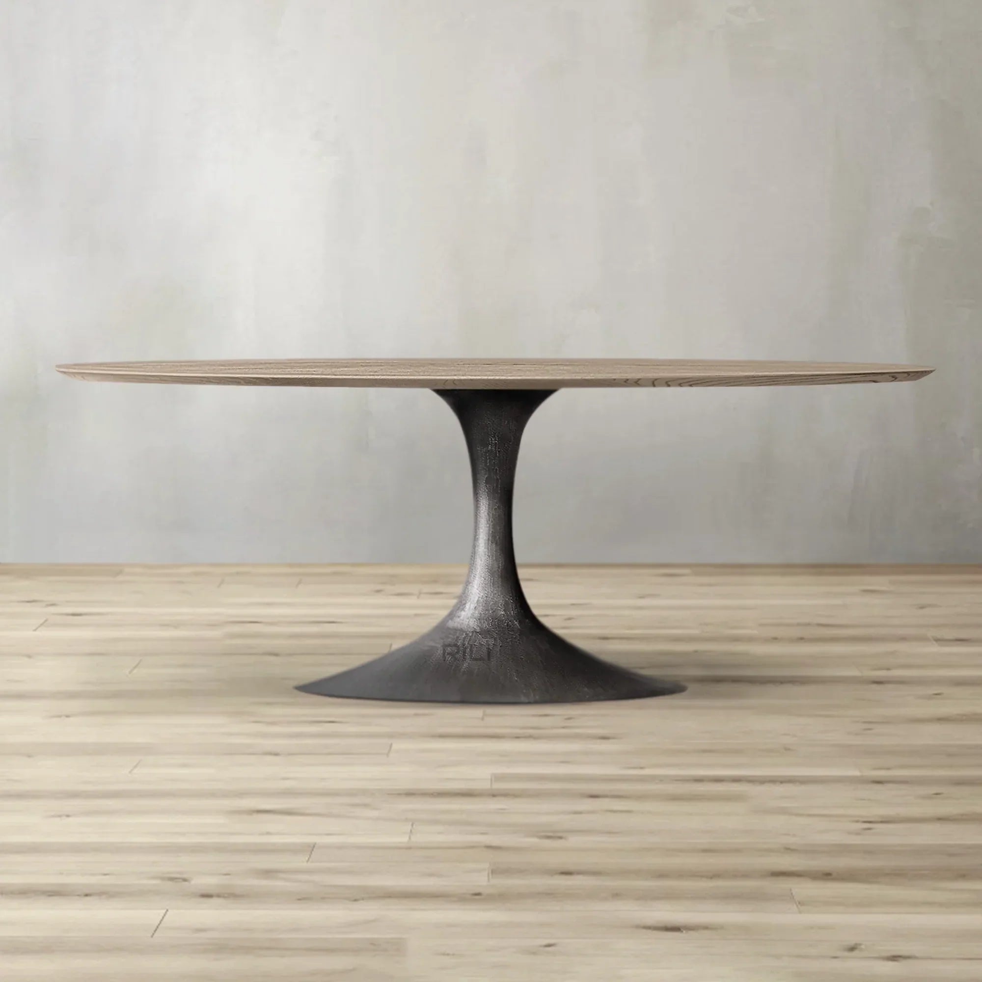 Aero Wood Oval Dining Table