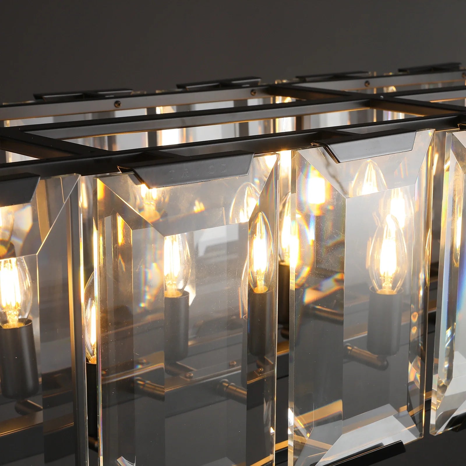 Carlow Crystal Rectangular Chandelie