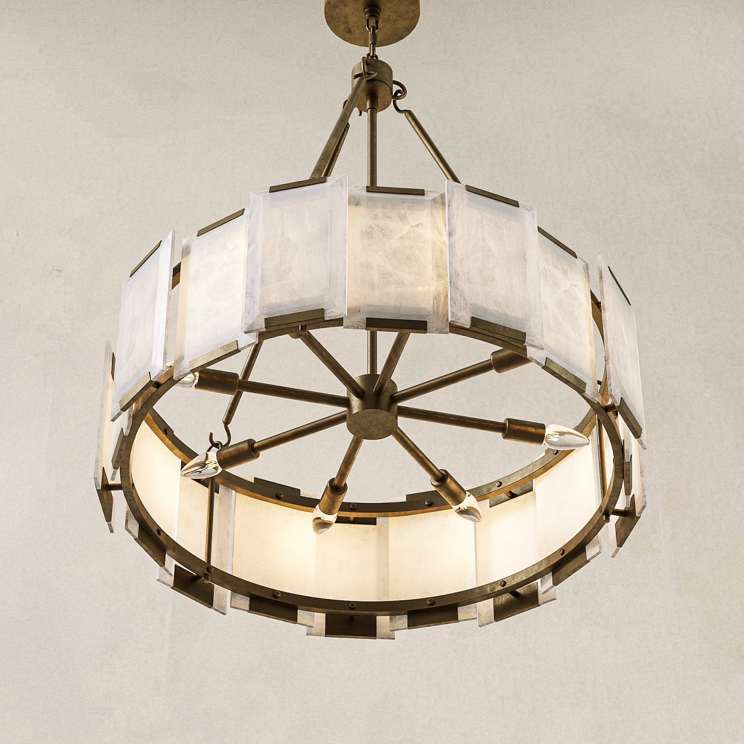 Azzurra Alabaster Chandelier