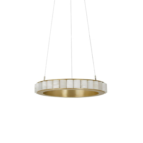 Avalon Halo Alabaster Chandelier