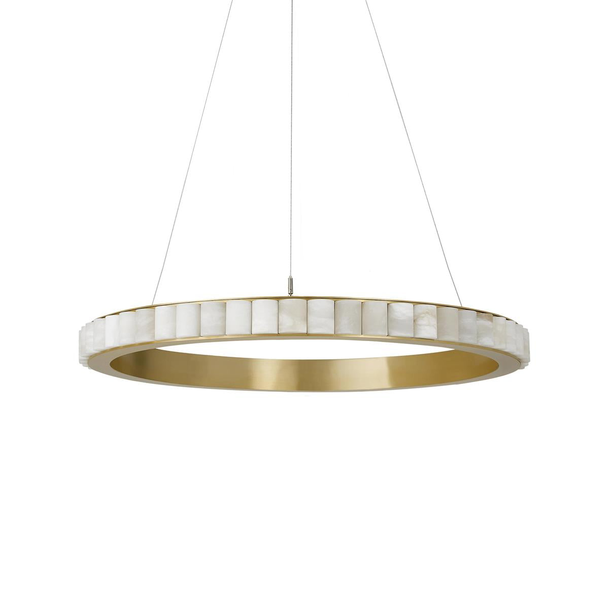 Avalon Halo Alabaster Chandelier