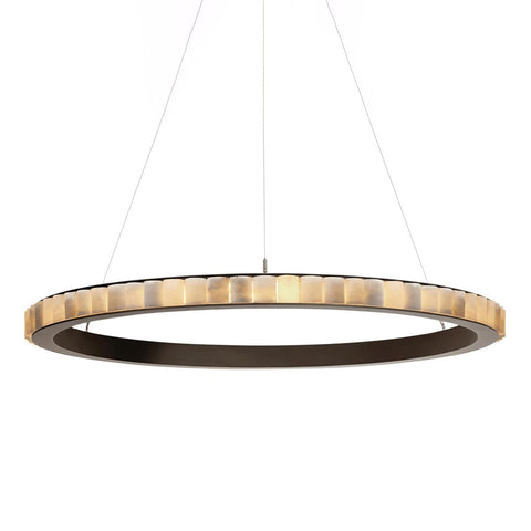 Avalon Halo Alabaster Chandelier