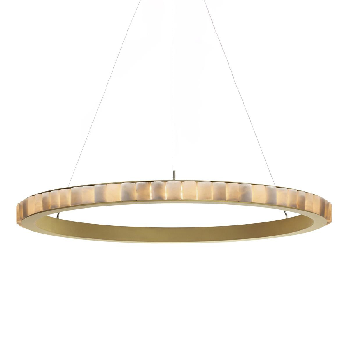 Avalon Halo Alabaster Chandelier