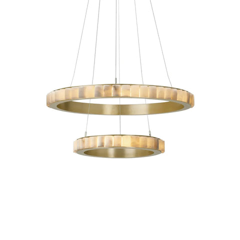 Avalon Halo Alabaster Chandelier