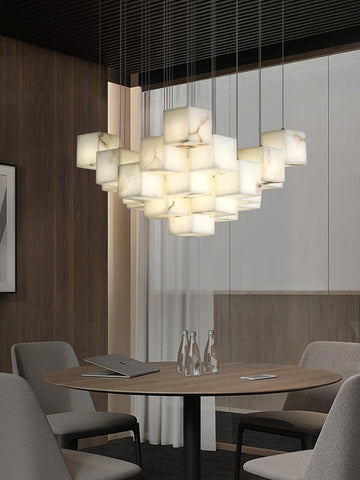 Alabaster Box Pendant Light - Vakkerlight