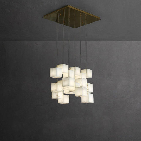 Alabaster Box Pendant Light - Vakkerlight