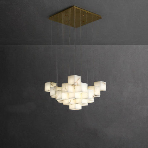 Alabaster Box Pendant Light - Vakkerlight