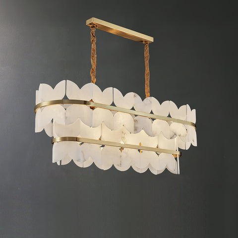 Alabaster Cloudscape Chandelier - Vakkerlight