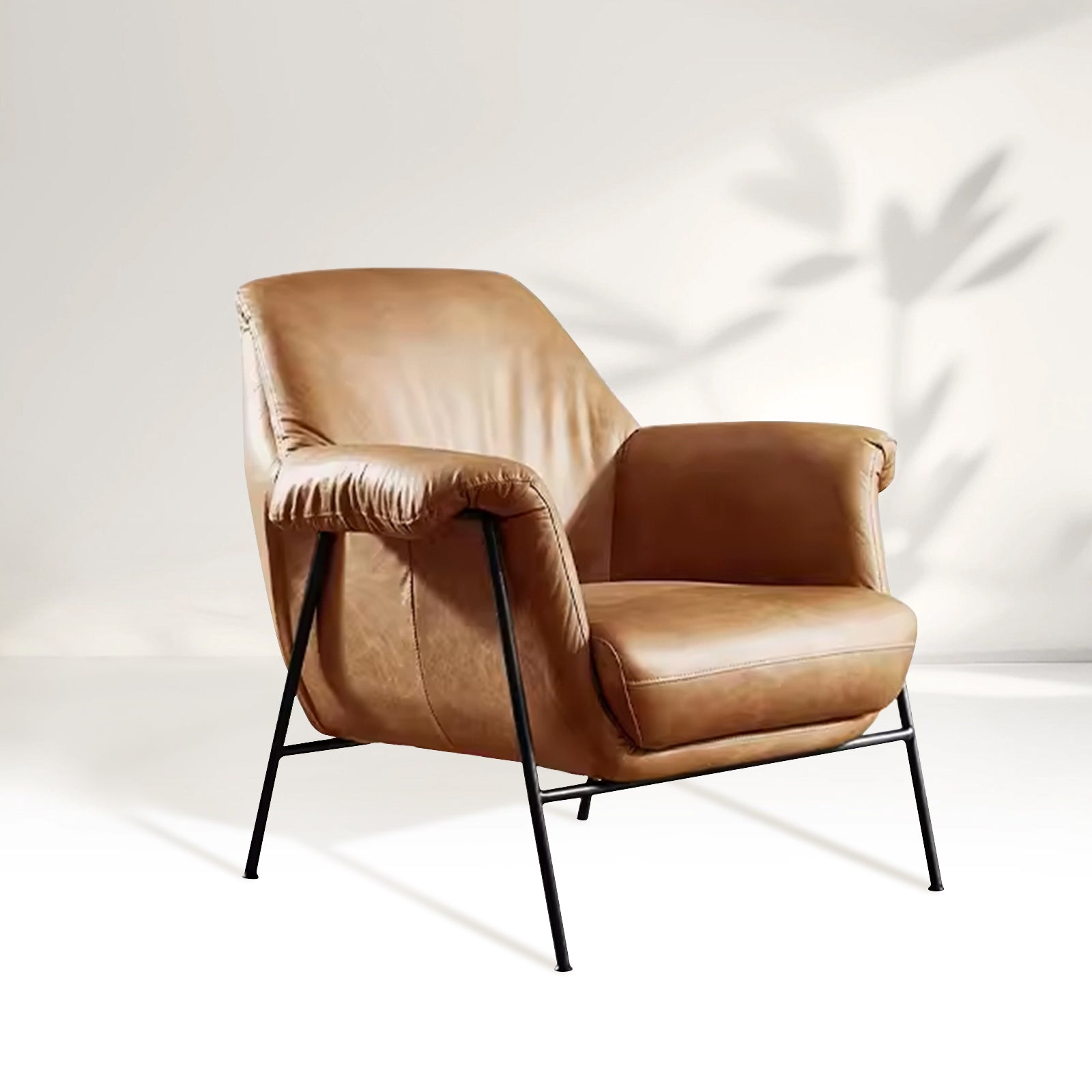 Angles Leather Chair