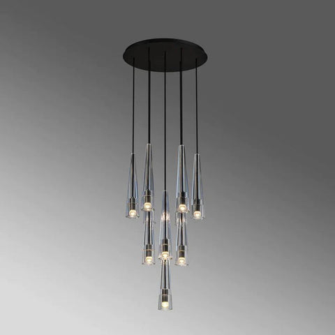 Housegent Luxury Apollo Round Crystal Chandelier