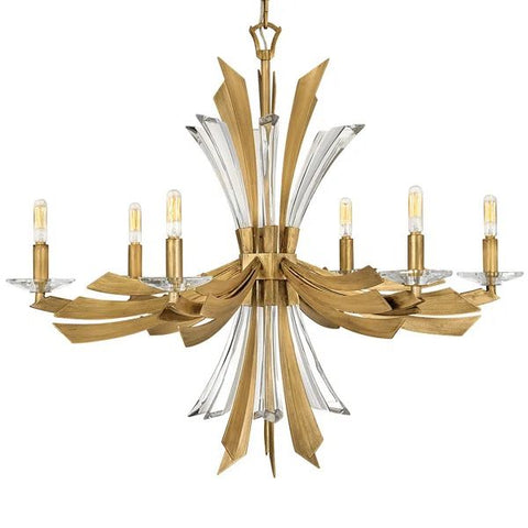 Bergamots 6 Lights Chandelier