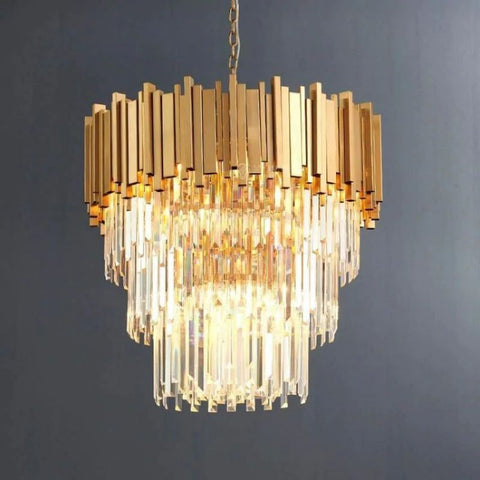 Housegent Bobon Antoine Crystal Round Chandelier