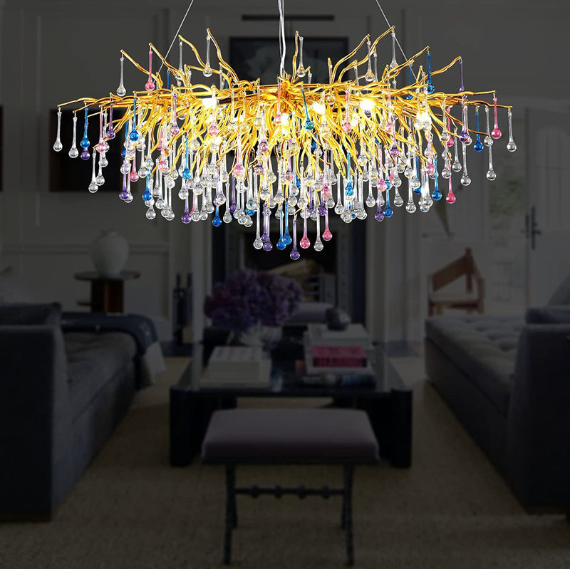 Housegent Doris Crystal Branch Chandelier