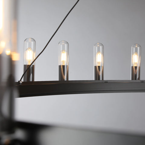 Camilio Vintage Filament Round Chandelier