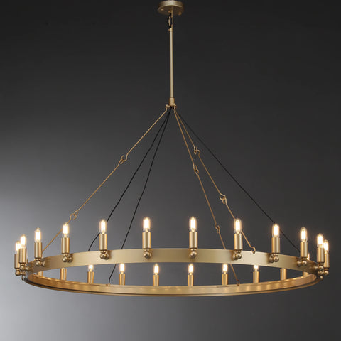Camilio Vintage Filament Round Chandelier