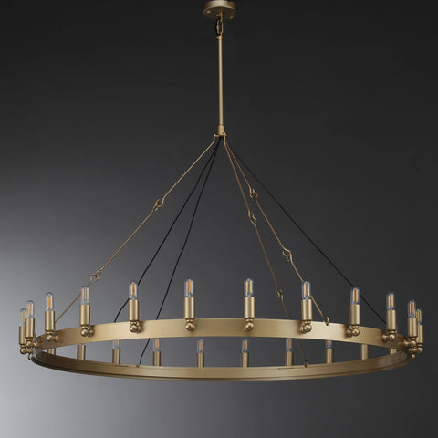 Camilio Vintage Filament Round Chandelier