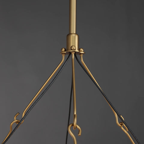 Camilio Vintage Filament Round Chandelier