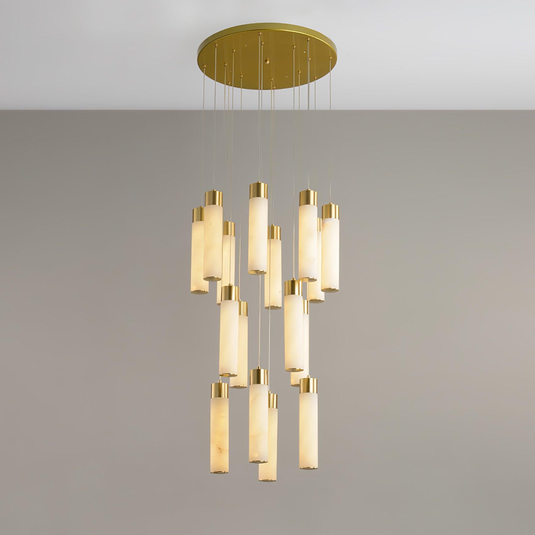 Celestial Alabaster Cascade Chandelier - Vakkerlight