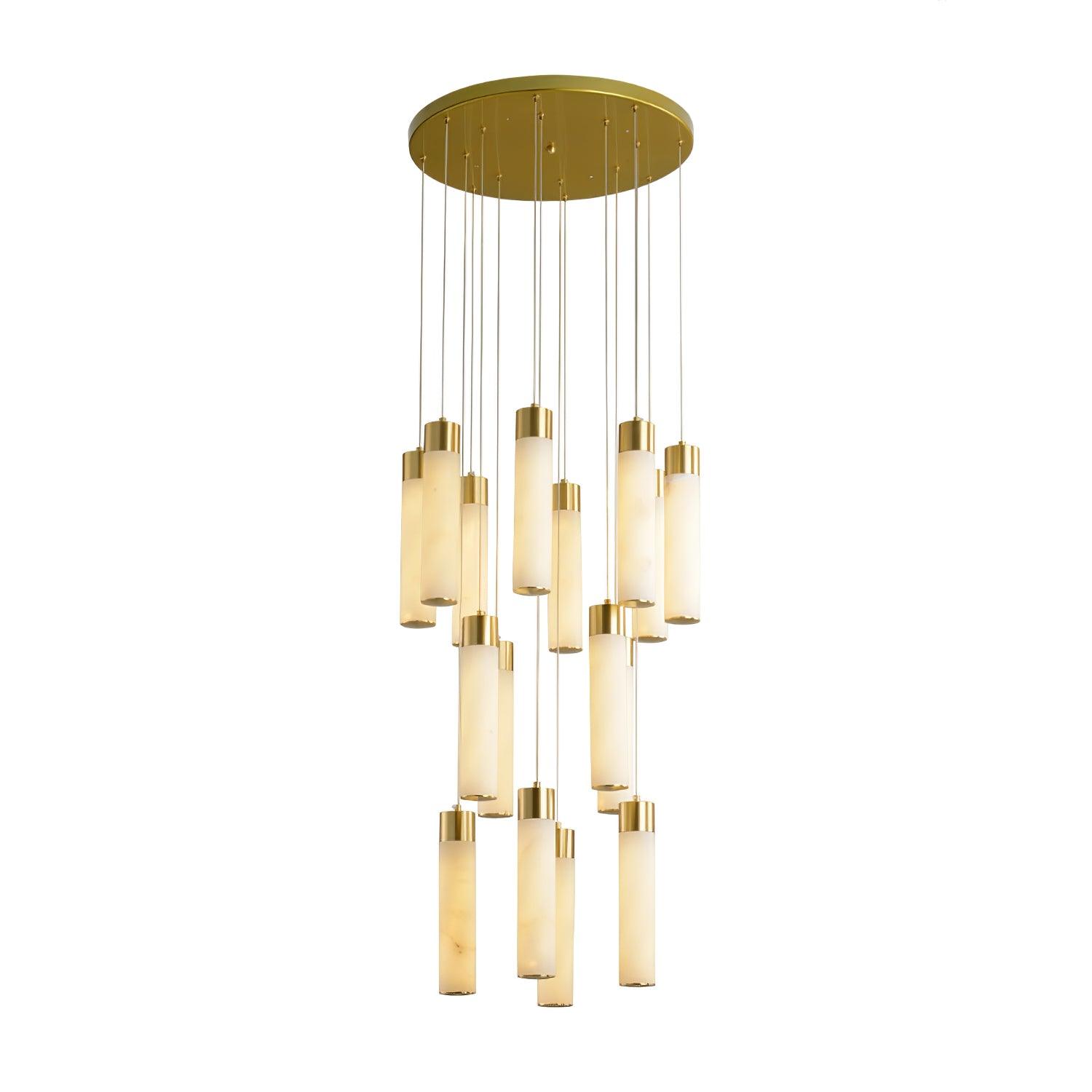 Celestial Alabaster Cascade Chandelier - Vakkerlight