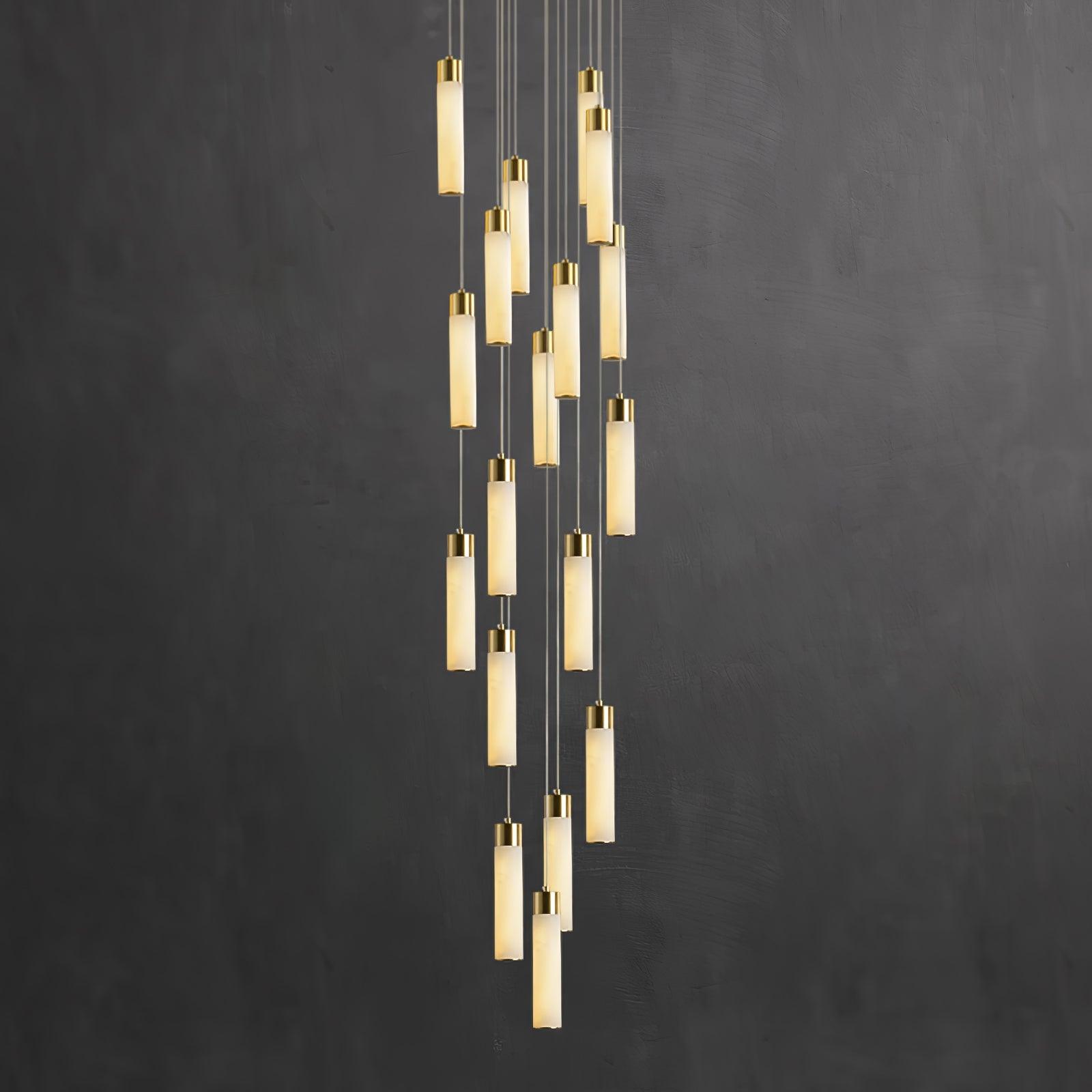 Celestial Alabaster Cascade Chandelier - Vakkerlight