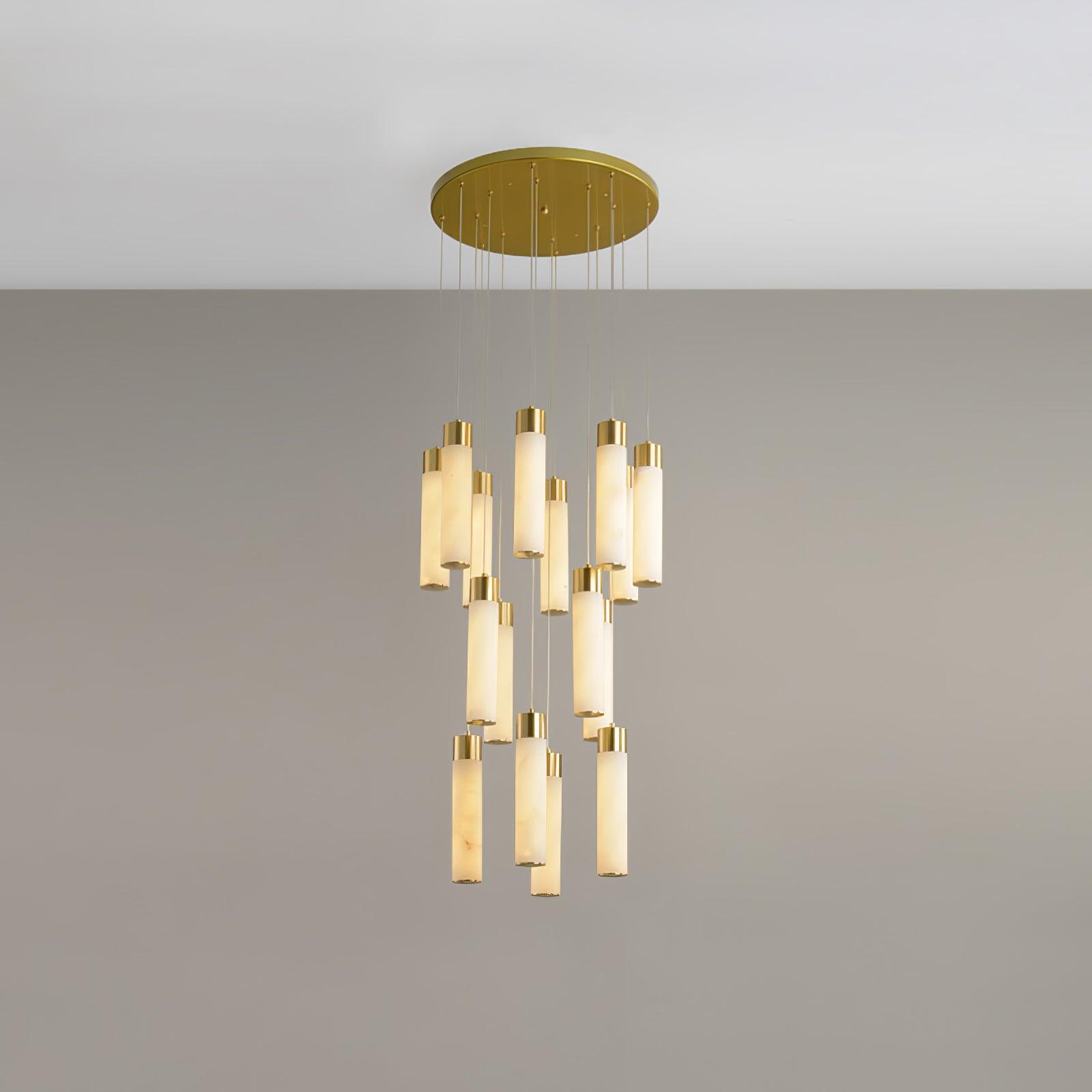 Celestial Alabaster Cascade Chandelier - Vakkerlight