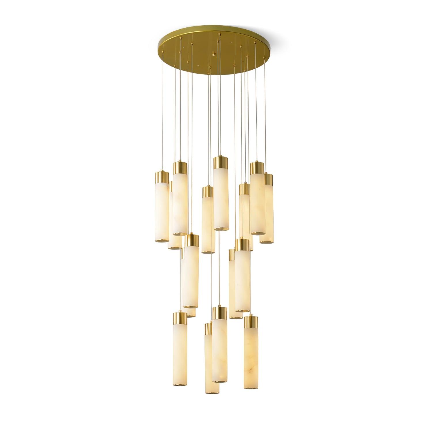 Celestial Alabaster Cascade Chandelier - Vakkerlight