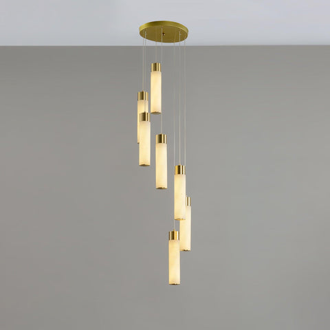 Celestial Alabaster Cascade Chandelier - Vakkerlight