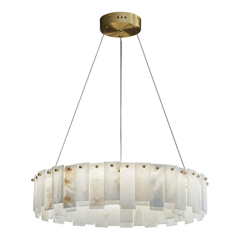 Celestial Alabaster Round Chandelier - Vakkerlight