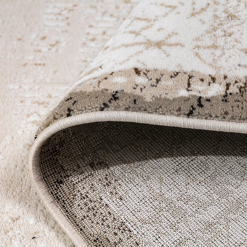 Puxina Soft Gradient Textured Neutral Area Rug