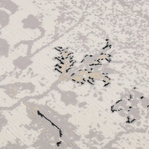 Chaoyang Framed Abstract Border Neutral Area Rug