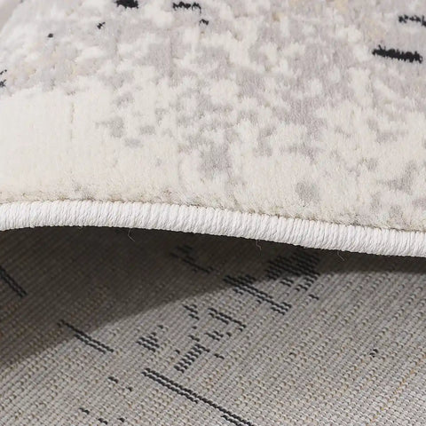 Chaoyang Framed Abstract Border Neutral Area Rug