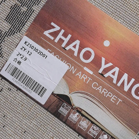 Chaoyang Framed Abstract Border Neutral Area Rug