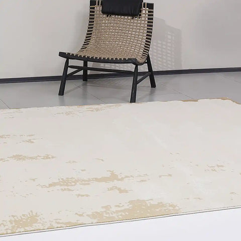 Chaoyang Soft Abstract Sand Tone Area Rug