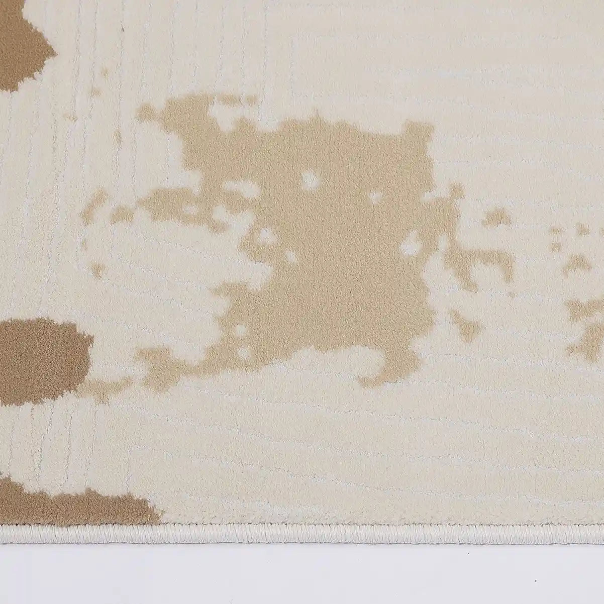 Chaoyang Soft Abstract Sand Tone Area Rug